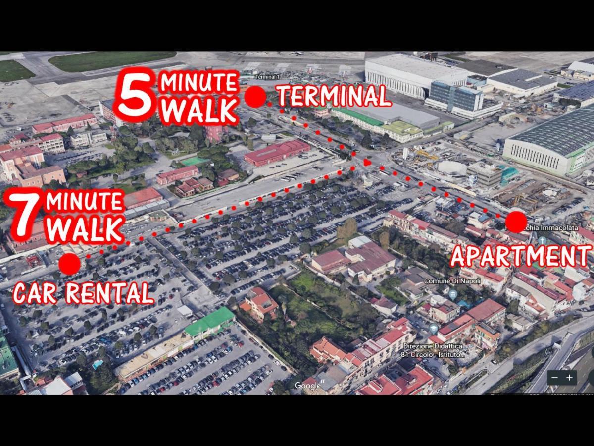 La Casetta Arancione Nell'Aeroporto Di Napoli Apartment Exterior photo
